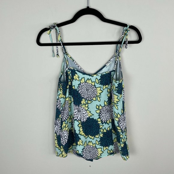 Draper James Magnolia Print Silk Camisole, Size 6 - Picture 6 of 6